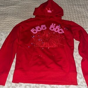 Sp5der Worldwide Red 100% authentic